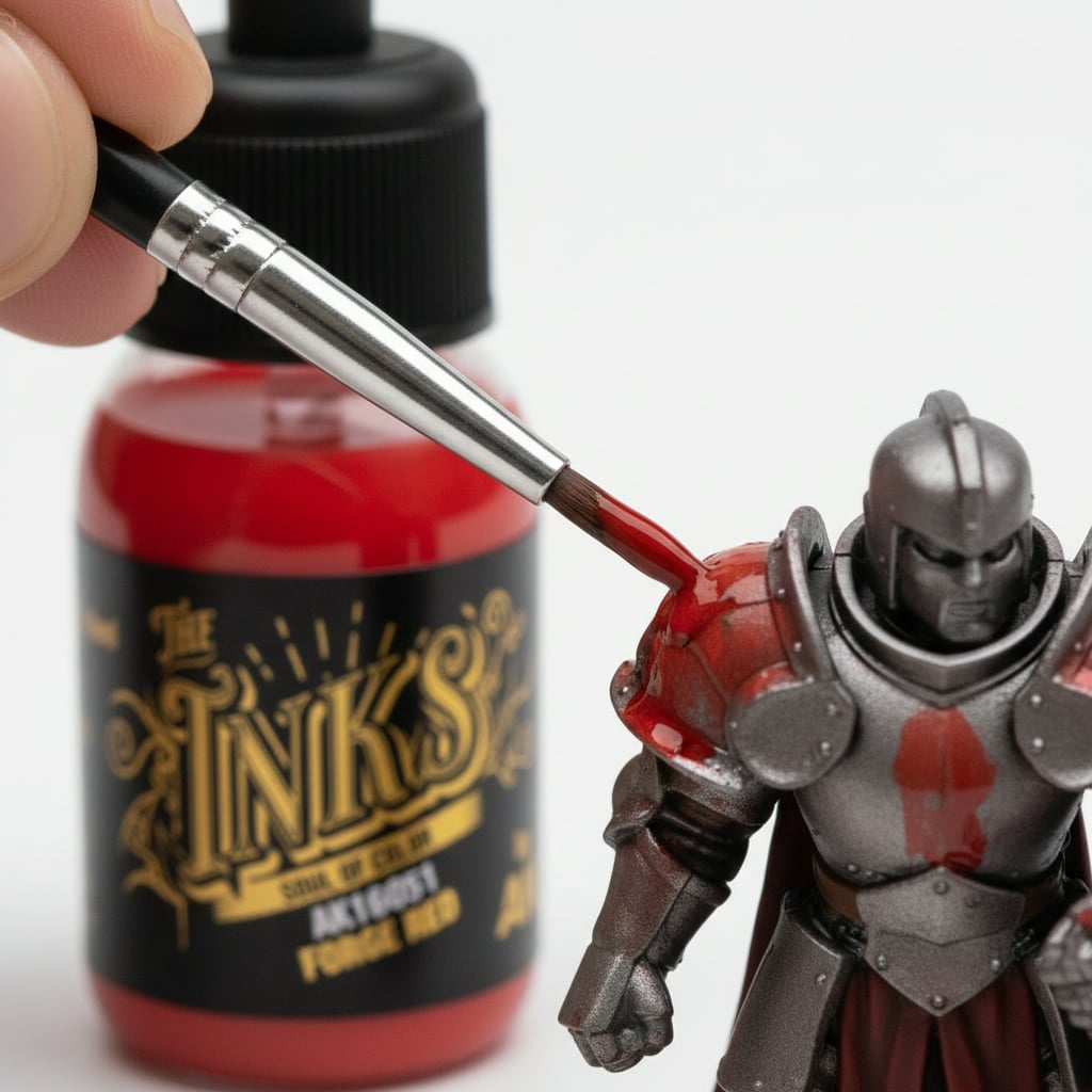 AK Interactive The Inks Forge Red 30ml AK16051