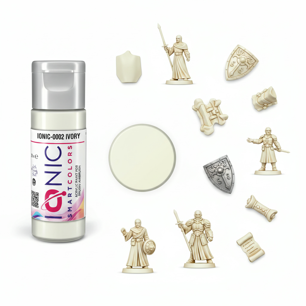 Ionic Ivory Smart Acrylic Paint 20ml IONIC-0002