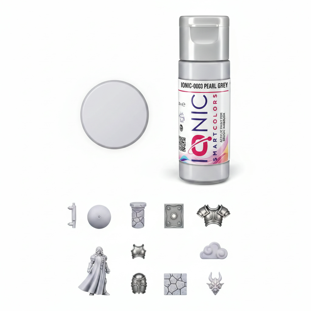 Ionic Pearl Grey Smart Acrylic Paint 20ml IONIC-0003