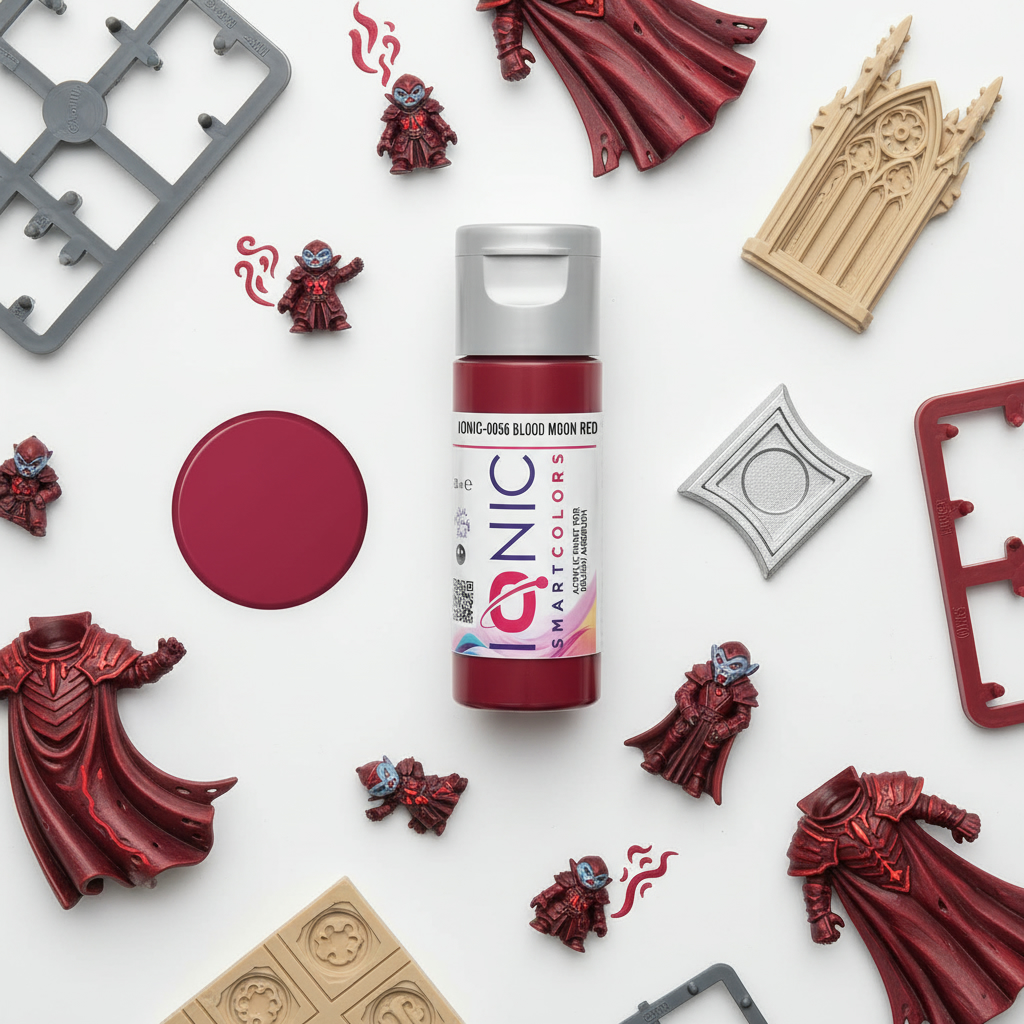 Ionic Blood Moon Red Smart Acrylic Paint 20ml IONIC-0056
