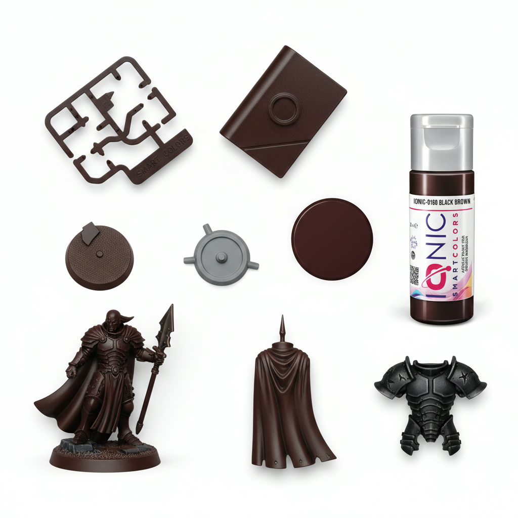 Ionic Black Brown Smart Acrylic Paint 20ml IONIC-0160