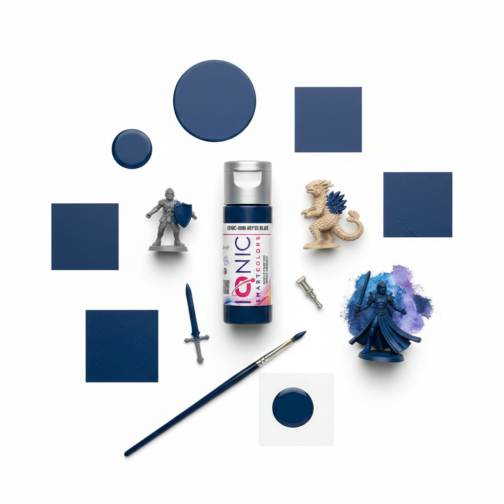Ionic Abyss Blue Smart Acrylic Paint 20ml IONIC-0099