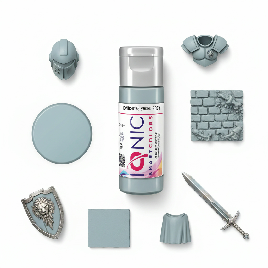 Ionic Sword Grey Smart Acrylic Paint 20ml IONIC-0165