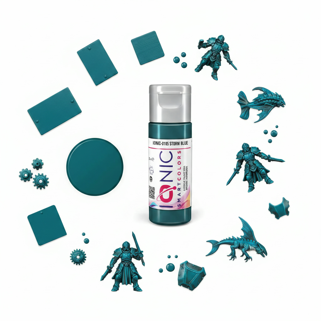 Ionic Storm Blue Smart Acrylic Paint 20ml IONIC-0105