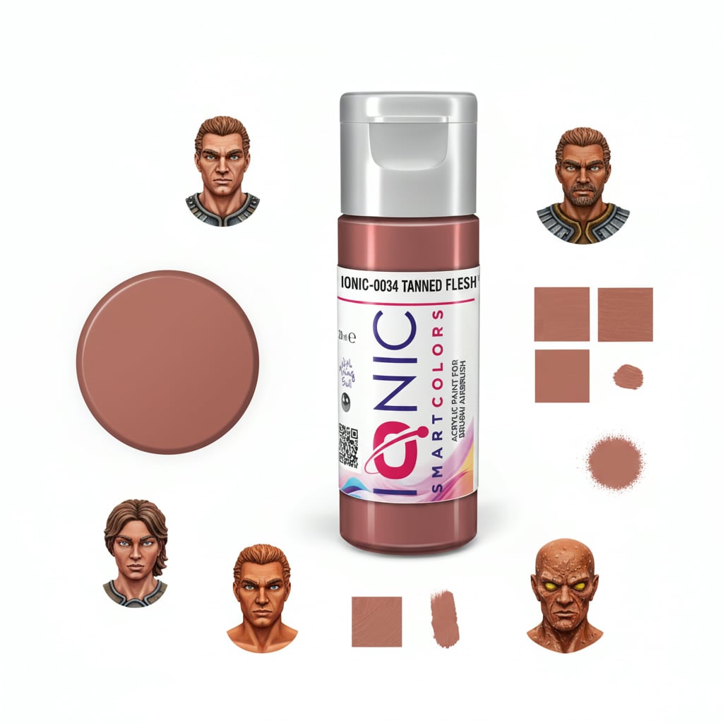 Ionic Tanned Flesh Smart Acrylic Paint 20ml IONIC-0034