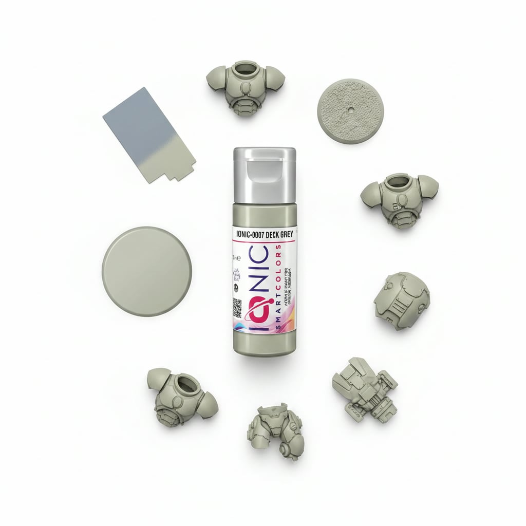Ionic Deck Grey Smart Acrylic Paint 20ml IONIC-0007