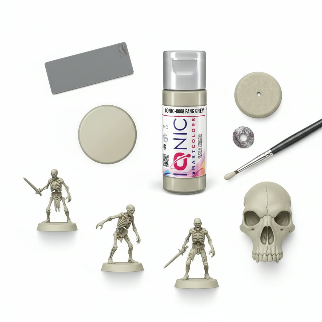 Ionic Fang Grey Smart Acrylic Paint 20ml IONIC-0008