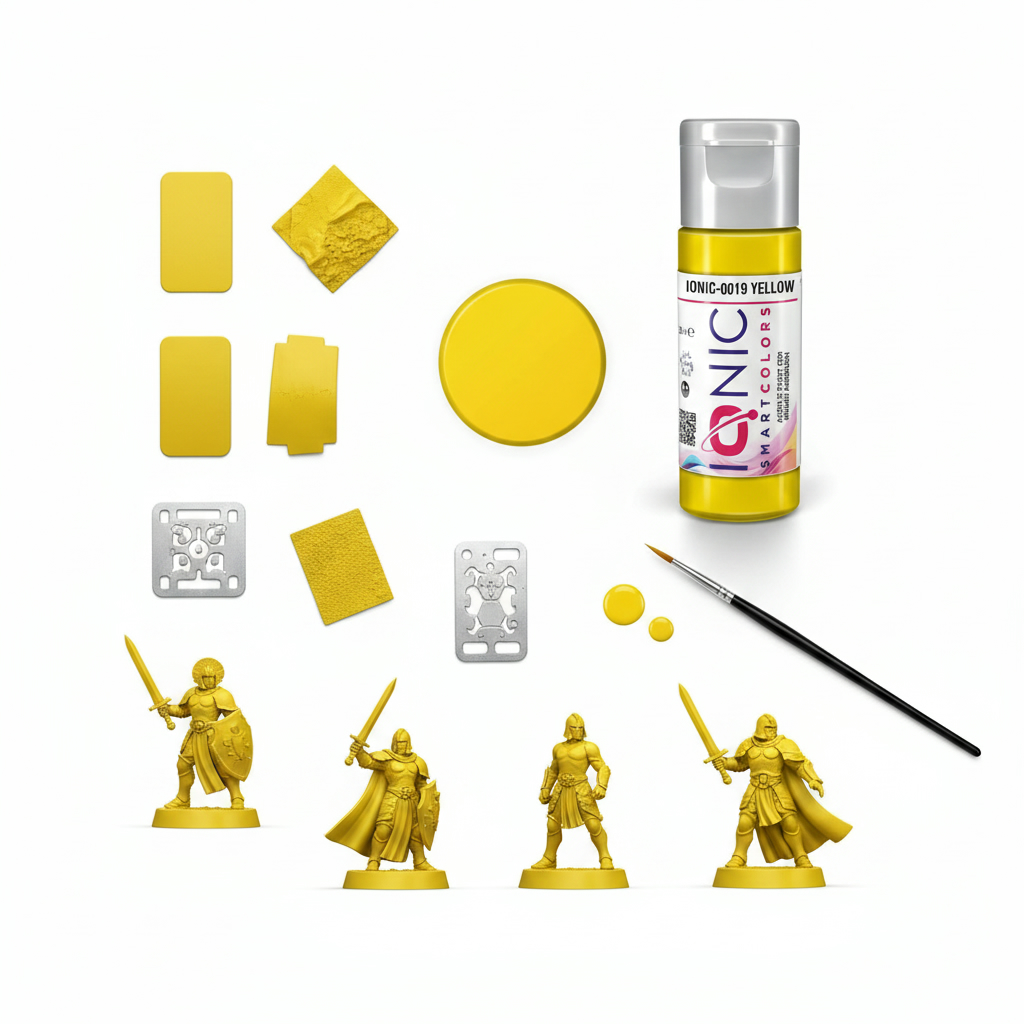 Ionic Yellow Smart Acrylic Paint 20ml IONIC-0019