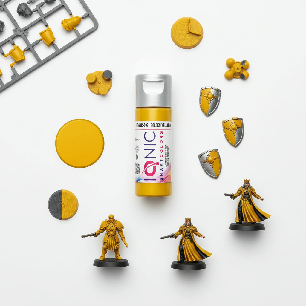 Ionic Golden Yellow Smart Acrylic Paint 20ml IONIC-0021