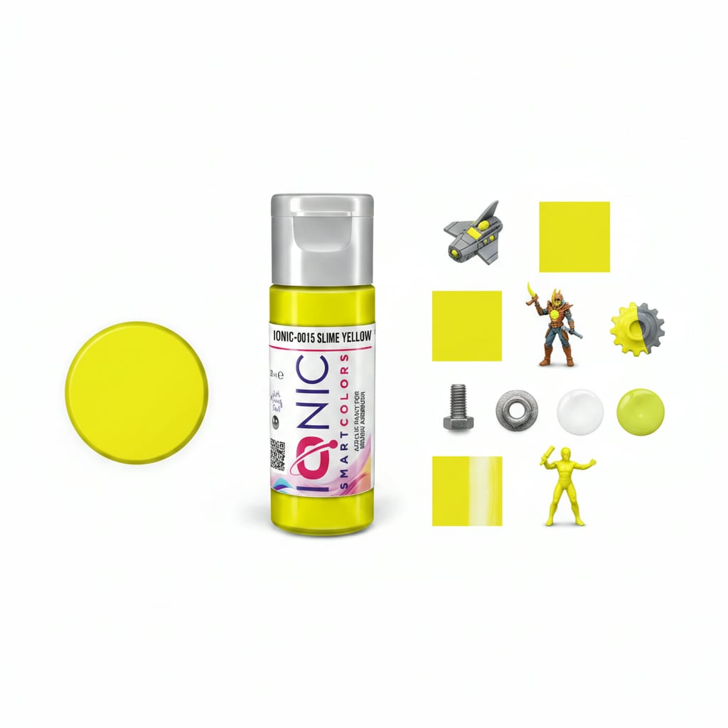 Ionic Slime Yellow Smart Acrylic Paint 20ml IONIC-0015