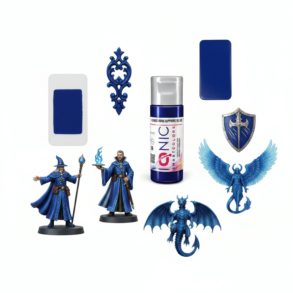 Ionic Sapphire Blue Smart Acrylic Paint 20ml IONIC-0098