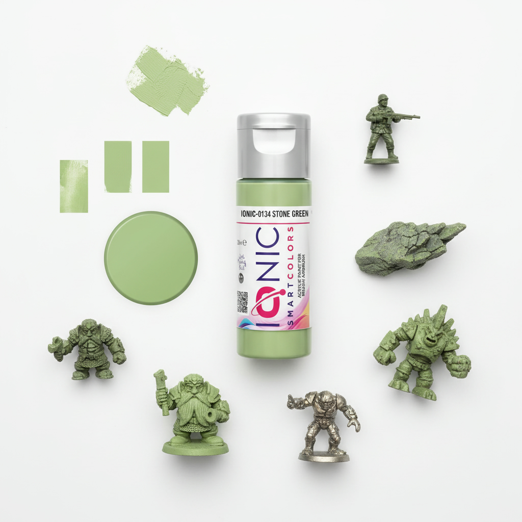 Ionic Stone Green Smart Acrylic Paint 20ml IONIC-0134