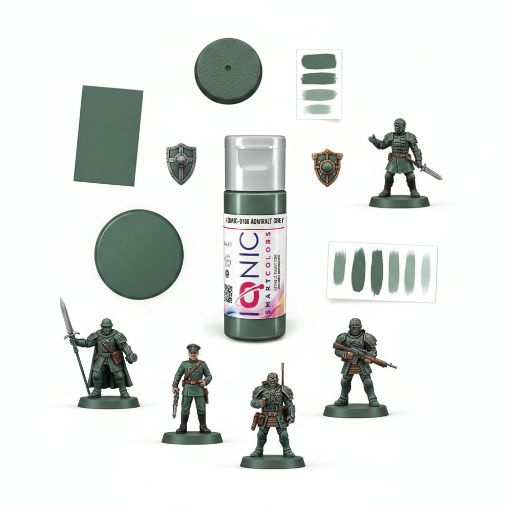 Ionic Admiral Grey Smart Acrylic Paint 20ml IONIC-0166
