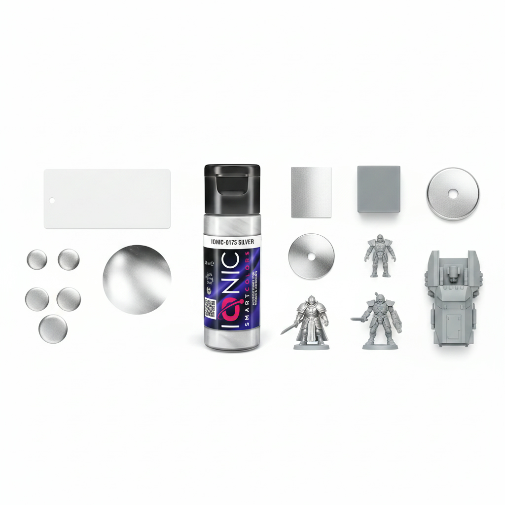 Ionic Silver Smart Acrylic Paint 20ml IONIC-0175