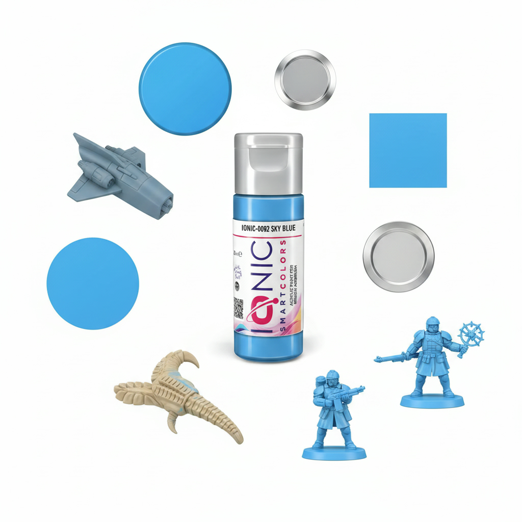 Ionic Sky Blue Smart Acrylic Paint 20ml IONIC-0092