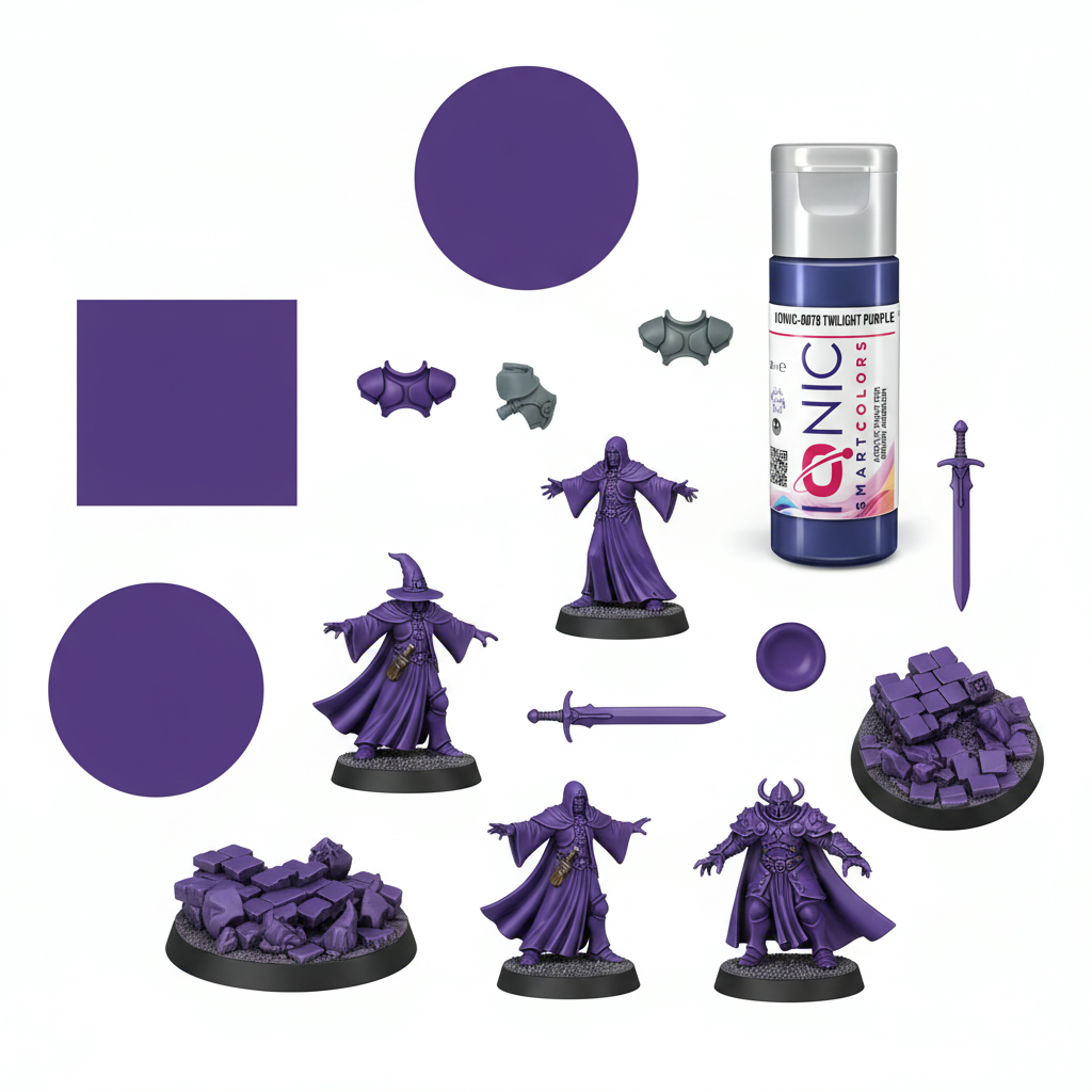 Ionic Twilight Purple Smart Acrylic Paint 20ml IONIC-0078