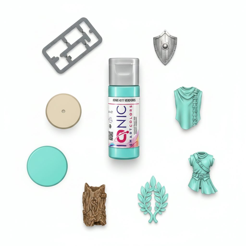 Ionic Verdigris Smart Acrylic Paint 20ml IONIC-0111