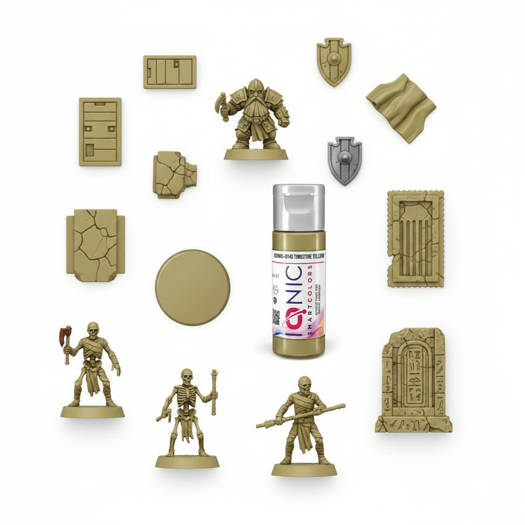 Ionic Tombstone Yellow Smart Acrylic Paint 20ml IONIC-0143