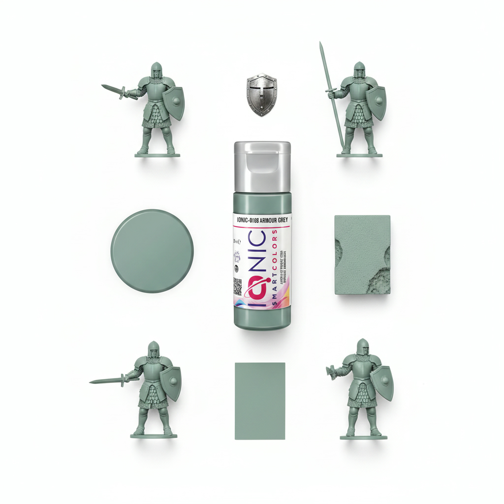 Ionic Armour Grey Smart Acrylic Paint 20ml IONIC-0168