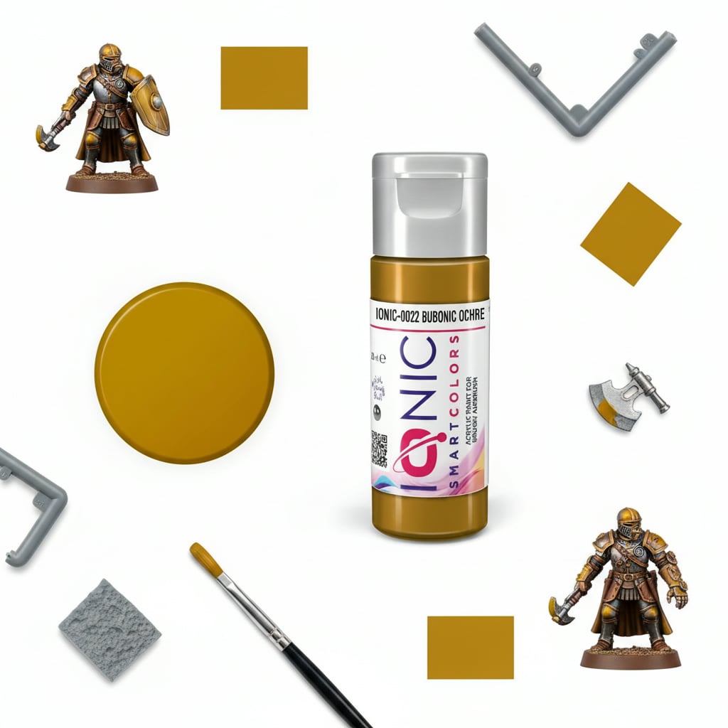 Ionic Bubonic Ochre Smart Acrylic Paint 20ml IONIC-0022