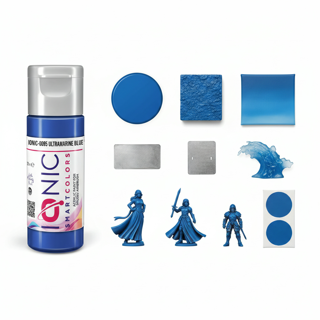 Ionic Ultramarine Blue Smart Acrylic Paint 20ml IONIC-0095