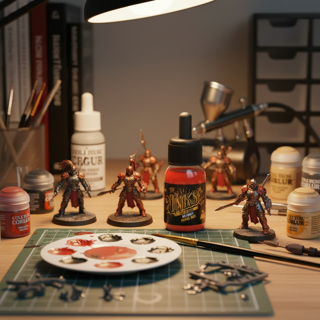 AK Interactive The Inks Forge Red 30ml AK16051