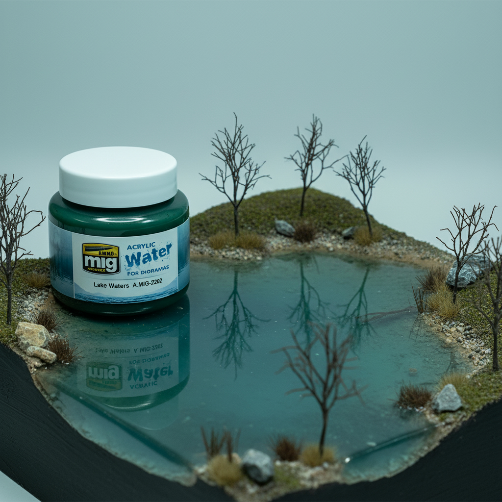 Ammo by Mig Lake Waters Dioramas 250ml AMIG2202