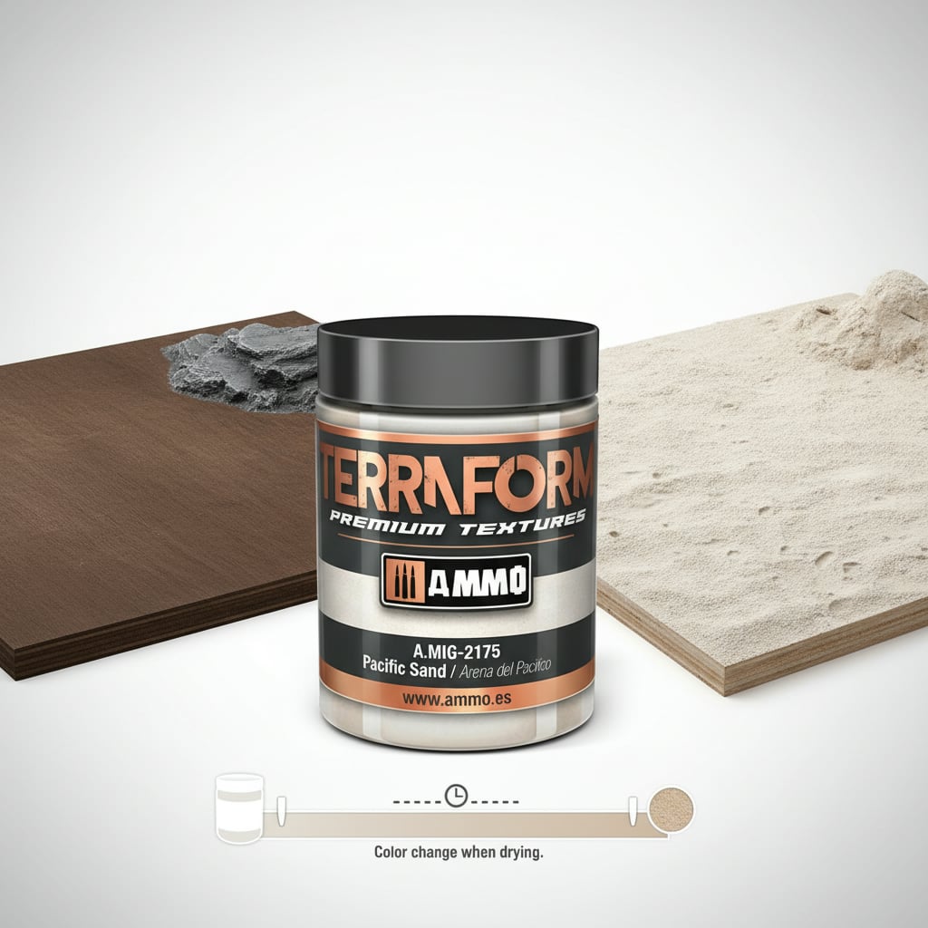 Ammo by Mig Terraform Pacific Sand Dioramas 100ml AMIG2175