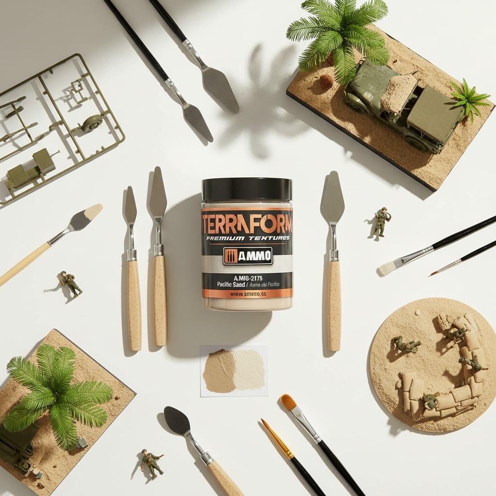 Ammo by Mig Terraform Pacific Sand Dioramas 100ml AMIG2175