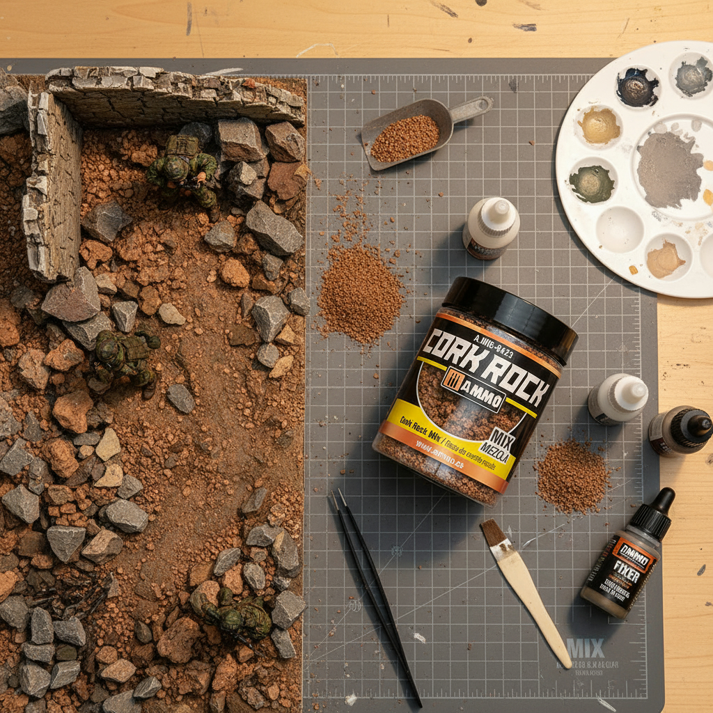Ammo by Mig Terraform Cork Rock Mix 100ml AMIG8423