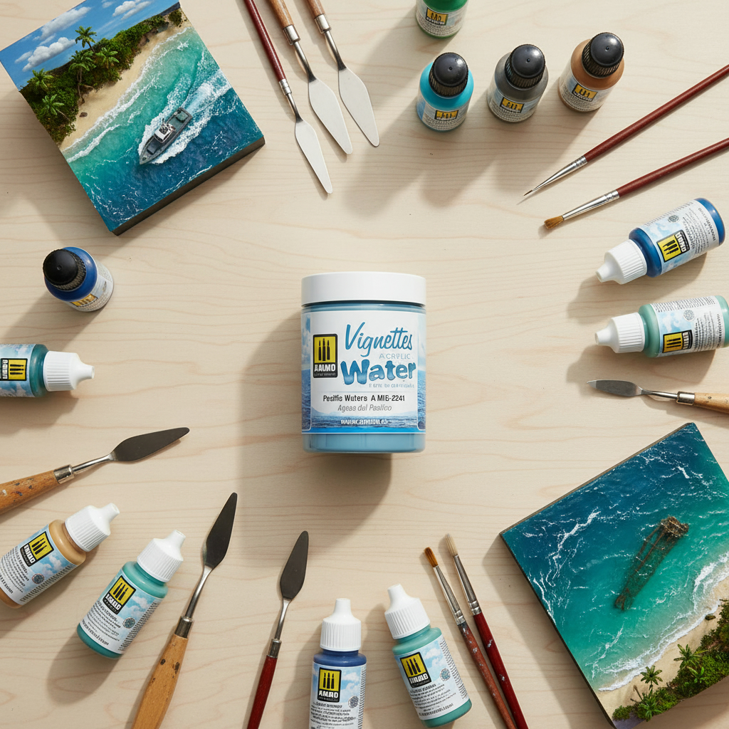Ammo by Mig Vignettes Pacific Waters Water Dioramas 100ml AMIG2241