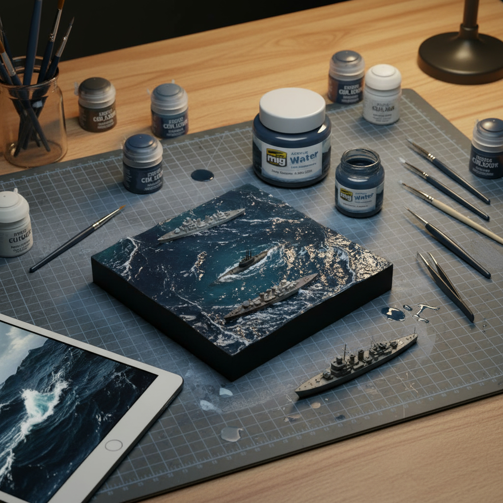 Ammo by Mig Deep Oceans Water Dioramas 250ml AMIG2200