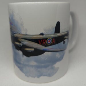 Lancaster MK.X Bomber Coffee Mug White with Specs 11oz SUP-MUGLANSPE-MKX