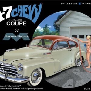 Moebius 1947 Chevrolet Fleetmaster Coupe 1/25 Scale 2302