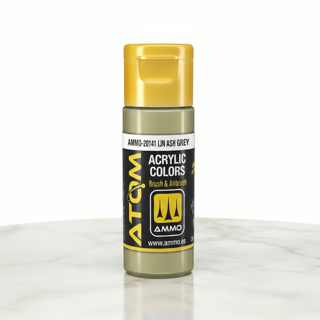 ATOM Color Acrylic Paint IJN Ash Grey ATOM-20141