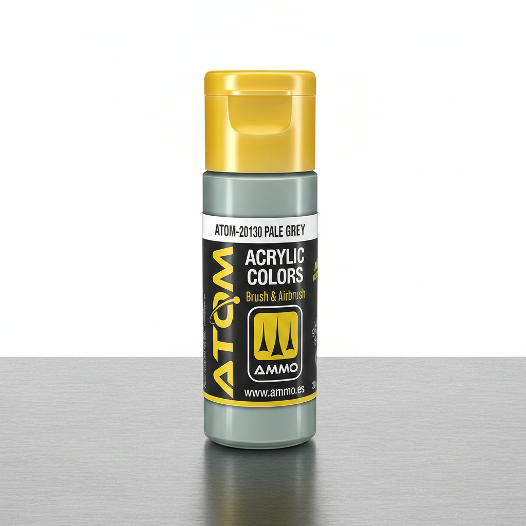 ATOM Color Acrylic Paint Pale Grey ATOM-20130
