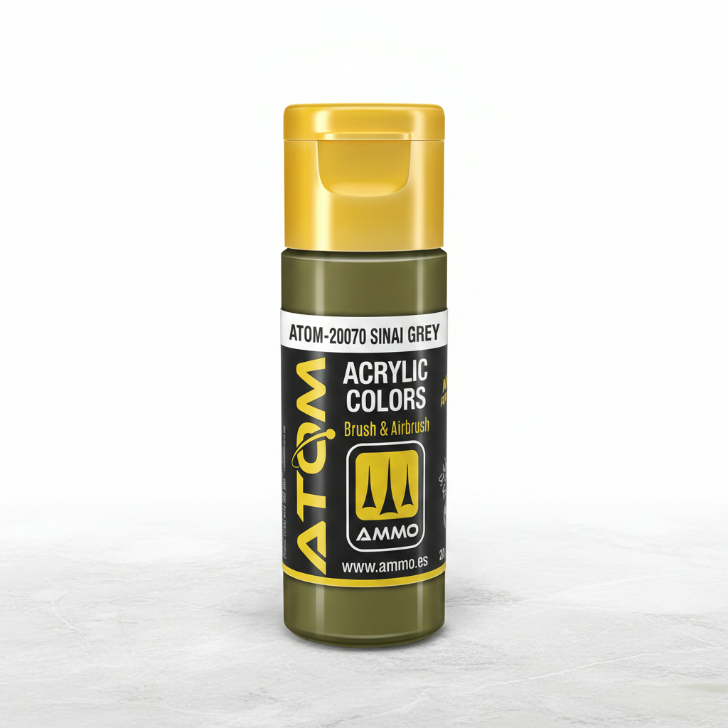 ATOM Color Acrylic Paint Sinai Grey ATOM-20070