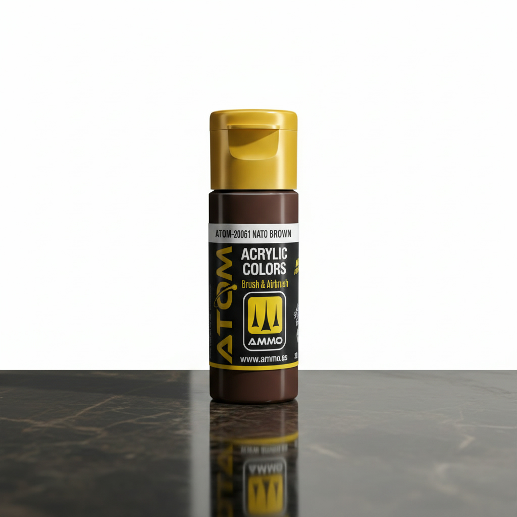 ATOM Color Acrylic Paint NATO Brown ATOM-20061