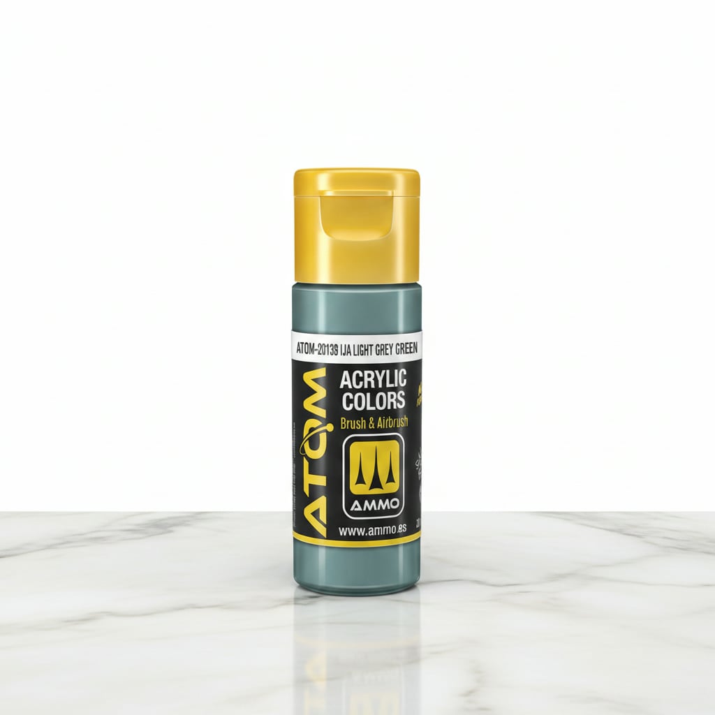 ATOM Color Acrylic Paint IJA Light Grey Green ATOM-20138