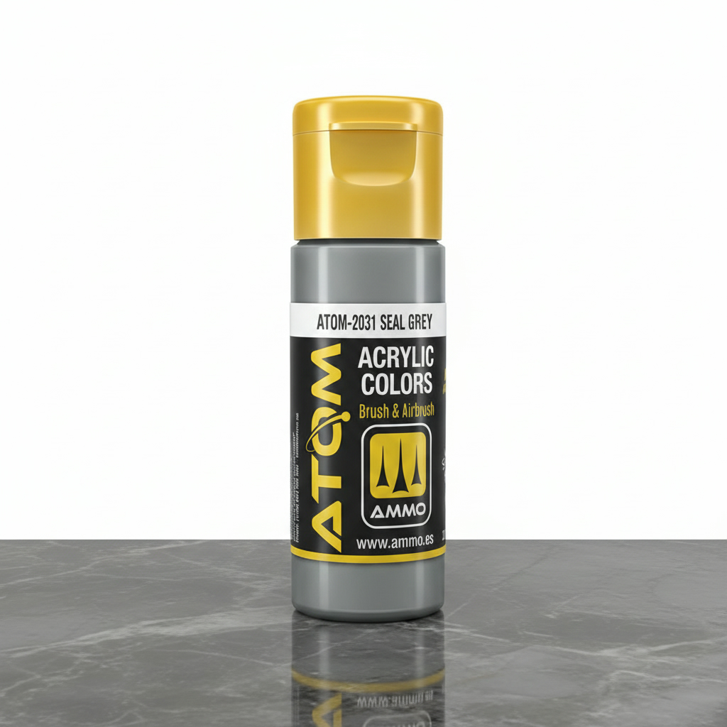 ATOM Color Acrylic Paint Seal Grey ATOM-20131