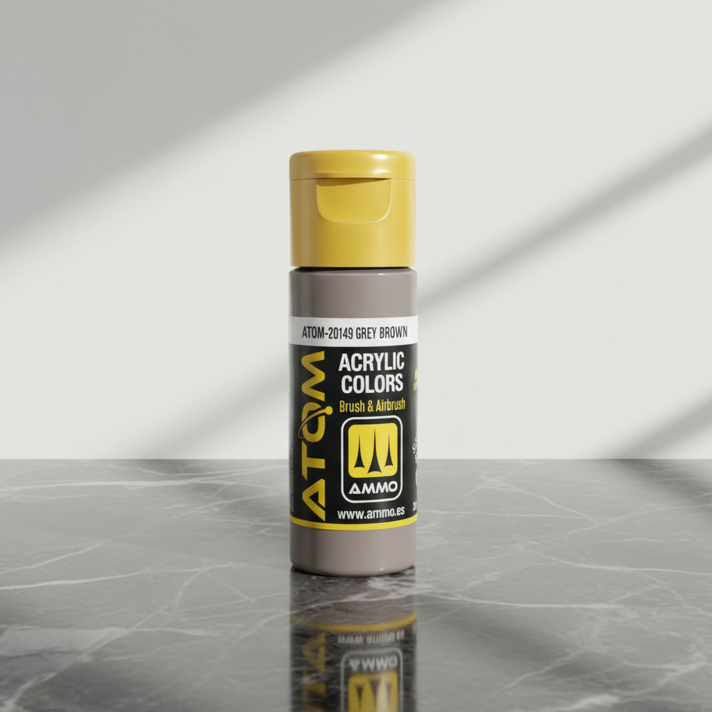ATOM Color Acrylic Paint Grey Brown ATOM-20149