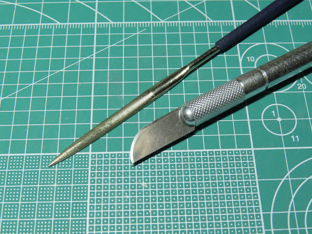 Tamiya Diamond File to Clean Burs