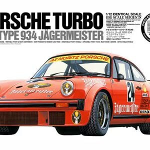 Tamiya Porsche Turbo RSR Type 934 Jagermeister 1/12 Scale 12040
