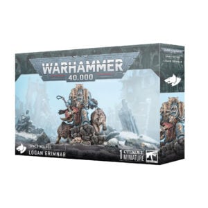 Warhammer 40000 Space Wolves Logan Grimnar 53-28 Box