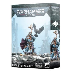 Warhammer 40000 Space Wolves Njal Stormcaller 53-35 Box