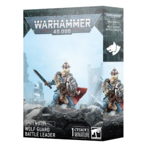 Warhammer 40000 Space Wolves Wolf Guard Battle Leader 53-31 Box