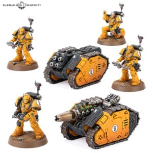 Warhammer The Horus Heresy Legiones Astartes Rapier Quad Heavy Bolters and Graviton Cannon Battery 31-104