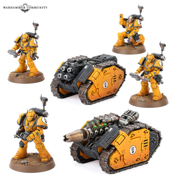 Warhammer The Horus Heresy Legiones Astartes Rapier Quad Heavy Bolters and Graviton Cannon Battery 31-104