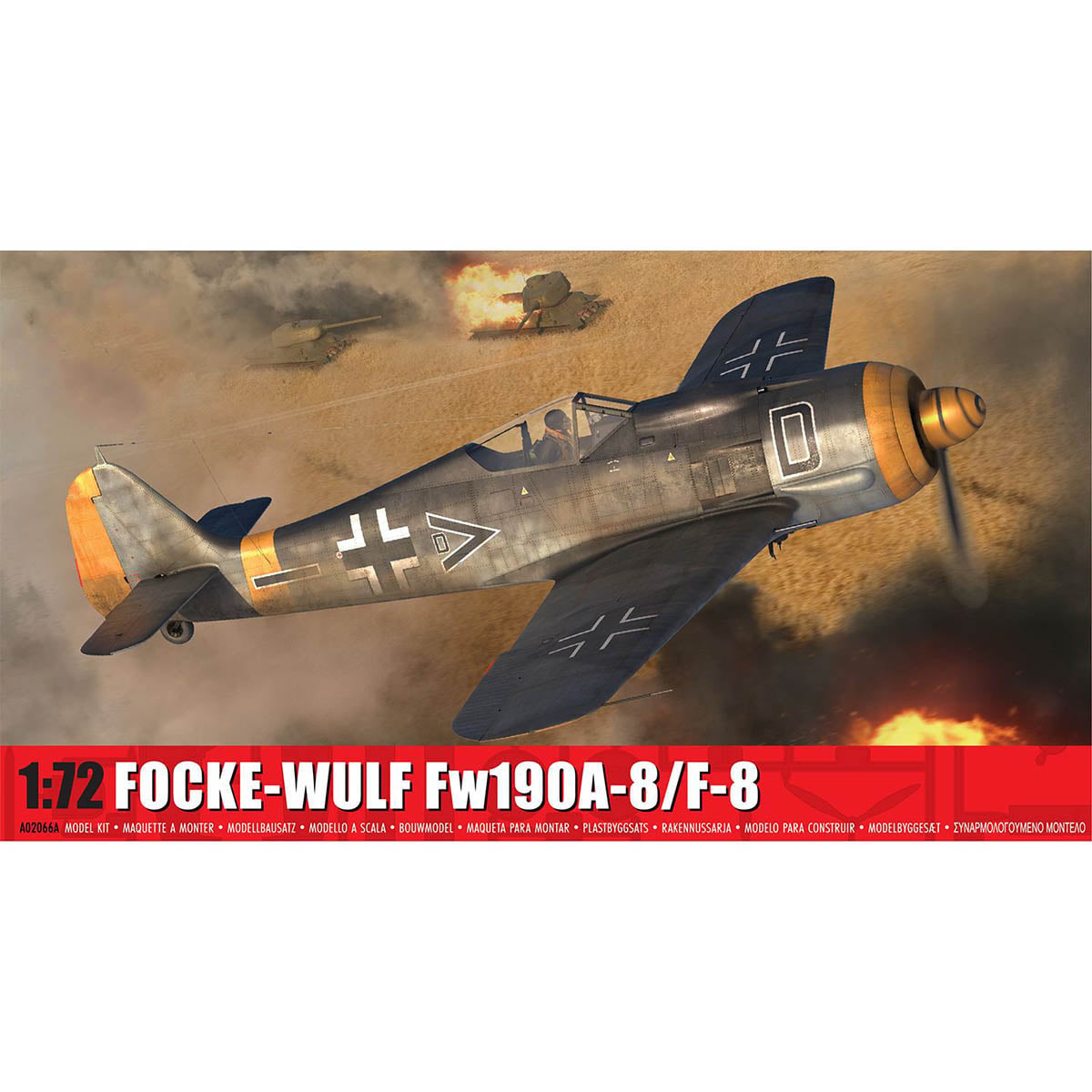 Airfix Focke-Wulf Fw190A-8/F-8 1/72 Scale A02066A • Canada's