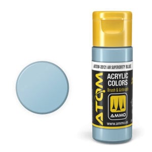 ATOM Color Acrylic Paint Air Superiority Blue ATOM-20121